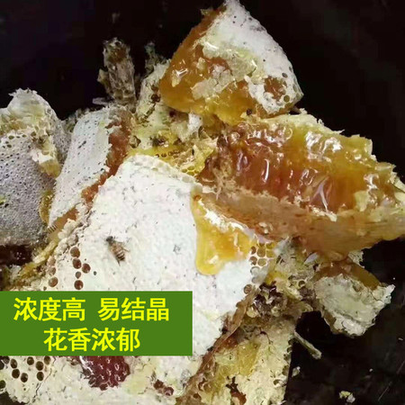 秦岭蜂巢蜜——嚼着吃的天然蜂蜜