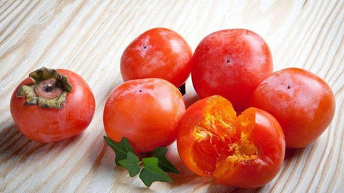 硬着吃的脆柿，香脆更清甜