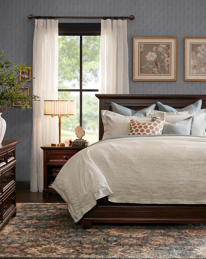 Harbor House美式风格卧室，一张好床的自我修养