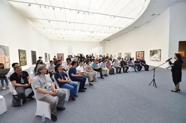 全国艺术硕士美术指导教师优秀作品巡展上海美术学院站开幕