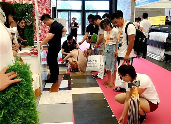 中国文雅PVC艺术地板携全新产品惊艳亮相第27届中国建筑装饰及材料博览会