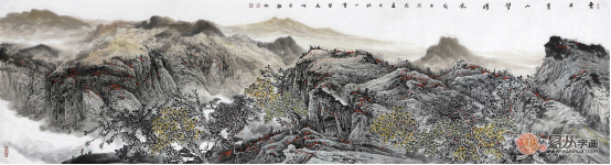 “中国画·山水情”当代书画投资热点人物卫长林山水画欣赏
