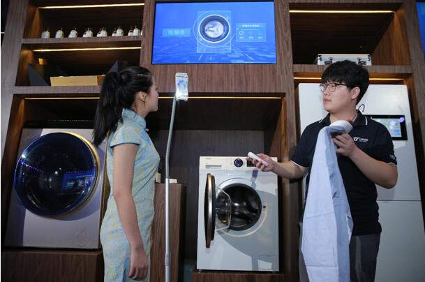 海尔衣联生态平台发布衣联网系列洗衣机