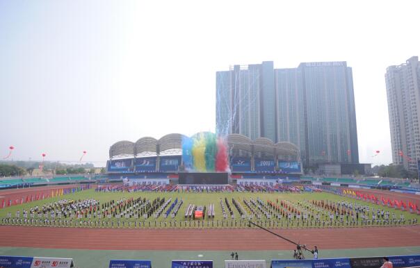 “西子联合杯”江干区第十六届运动会开幕仪式隆重举行