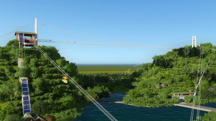 刺激！5D特效玻璃桥国庆亮相盈香生态园！