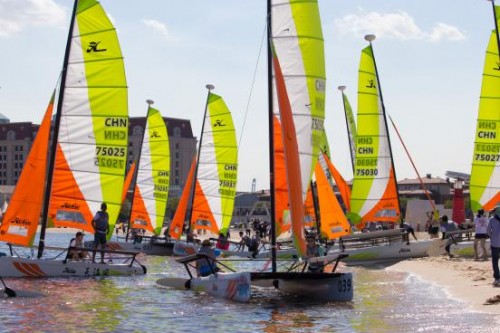 中国家庭帆船赛天津站盛大开赛