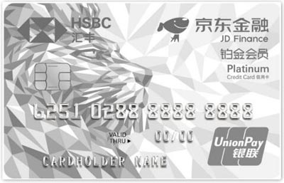 京东金融携手汇丰银行推出首张外资银行联名信用卡