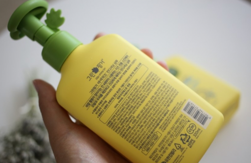 儿童洗发水哪个牌子好？绿手指韩国进口儿童洗发露，植物萃取头皮舒爽