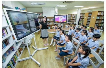 互动教育新体验：三星智能互动电子白板Flip让教育更有趣