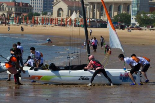 中国家庭帆船赛天津站盛大开赛