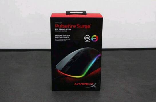 德国红点设计大奖！HyperX Pulsefire Surge巨浪RGB电竞鼠标