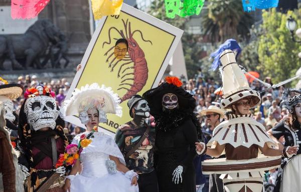 墨西哥亡灵节特色活动即将迎来百万全球游客