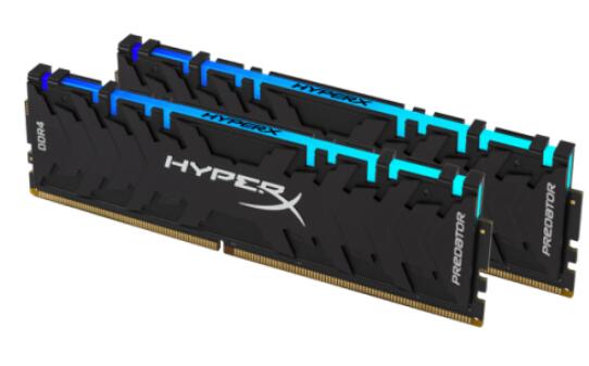 最高达4000MHz！HyperX Predator DDR4 RGB高频内存上市