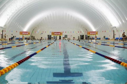 创新体教结合 约顿气膜助临泽县全面普及中小学游泳课程