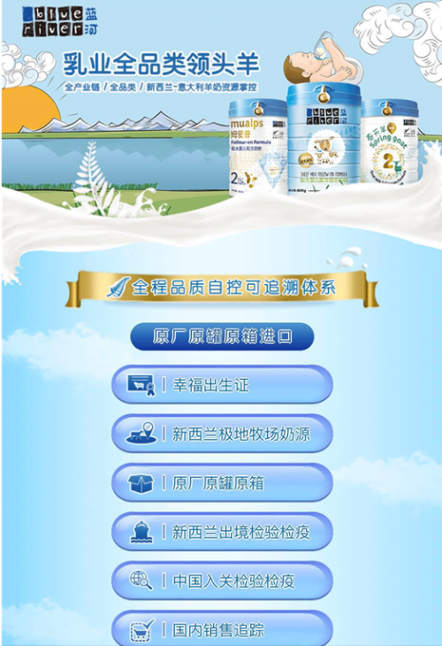 上海中商网络:开辟乳业新蓝海,中商为蓝河打造全新追溯体系