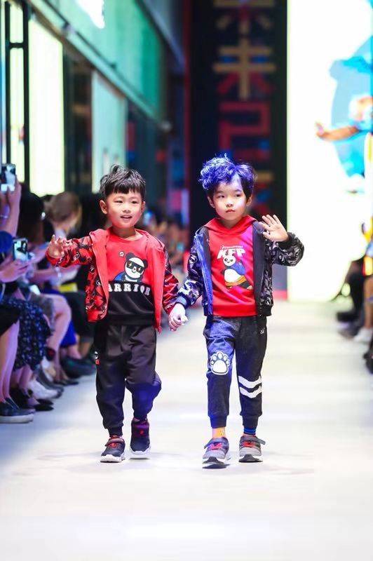 361°童装精彩亮相2018中国国际儿童时尚周，用态度诠释多元运动风