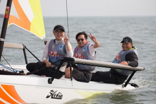 2018中国家庭帆船赛青岛站国庆欢乐起航