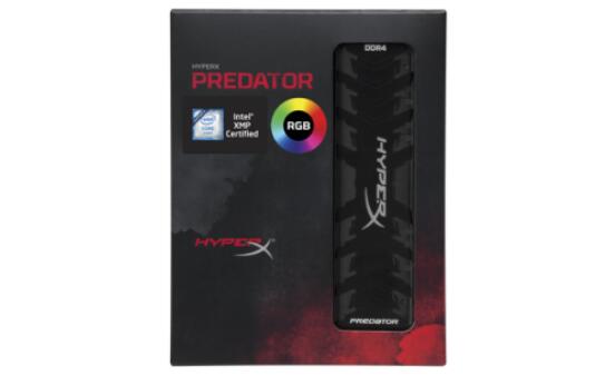 最高达4000MHz！HyperX Predator DDR4 RGB高频内存上市