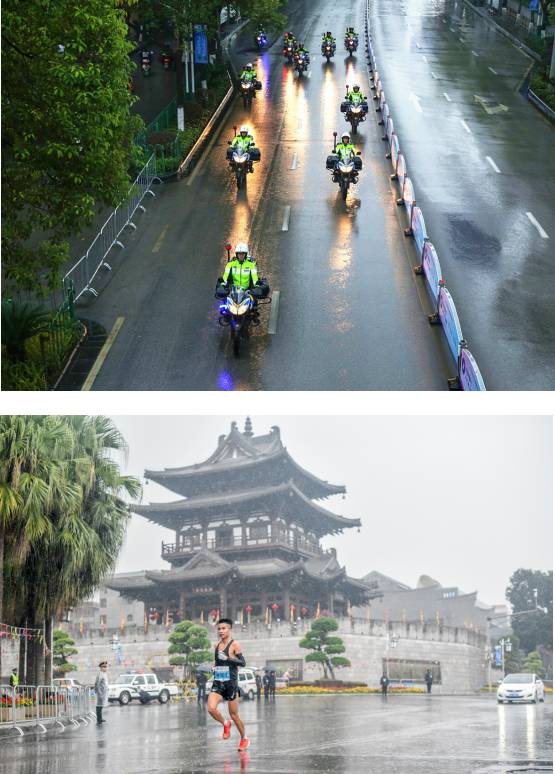 畅跑烟雨桂马2018桂林银行桂林国际马拉松赛激情开跑