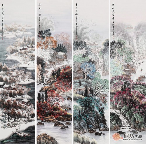 广西画家李林宏的山水之道，静谧、安详、轻淡、素雅