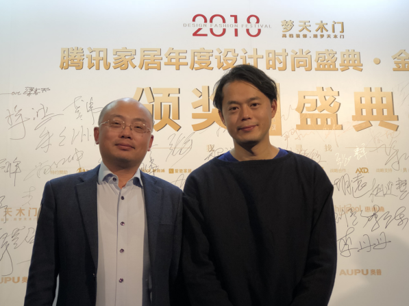 著名室内设计师梁志天现身2018金腾奖，与惠而浦共讨科技美学家居