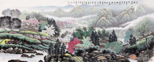 山水画家李林宏：源于生活的绘画艺术
