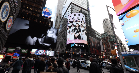 速简GTF集团登陆纽约时代广场大屏 让中国品牌走向世界