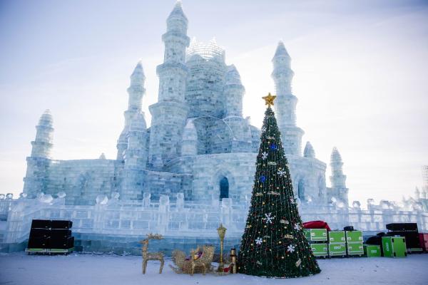 哈尔滨冰雪大世界 梦幻圣诞High不停