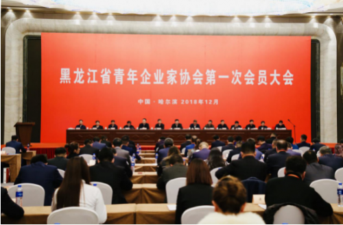 黑龙江省青年企业家协会成立 陈海波出席大会并讲话