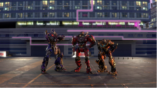 首款中国籍变形金刚京东红骑士近日开售