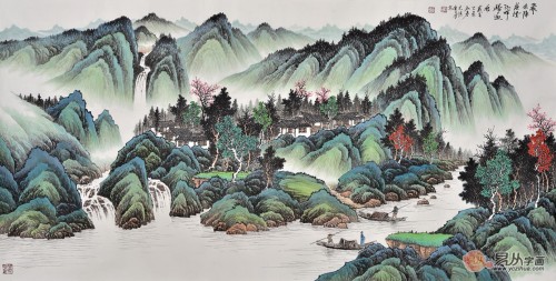 修凝持正 沉潜归源 浅记山水画家吴大恺