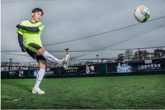 帅炸天！足球小子李晨上线 全场贡献3分