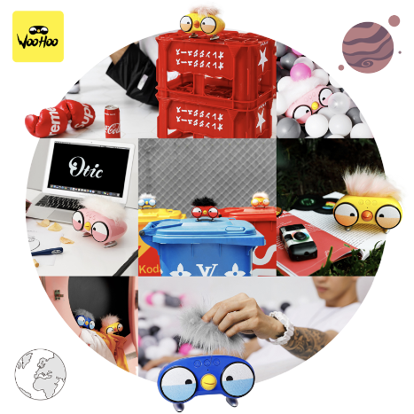 京东京选牵手数码潮牌Otic打造WooHoo 鸡IP系列产品