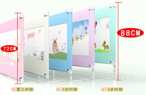 哈蓝猫：安全贴心的哈蓝猫床护栏 可防止宝宝意外的发生