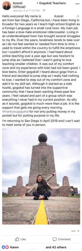 外教眼里的gogokid，不仅是工作平台，更是生活的港湾