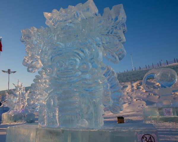 第三十三届中国·哈尔滨国际冰雕比赛圆满闭幕 蒙古一队夺得桂冠
