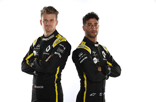 BP和嘉实多持续助力雷诺F1车队征战2019新赛季