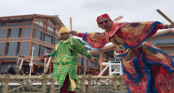 江西龙虎山第一届古越文化节启幕 带您穿越千年，做一回古越人