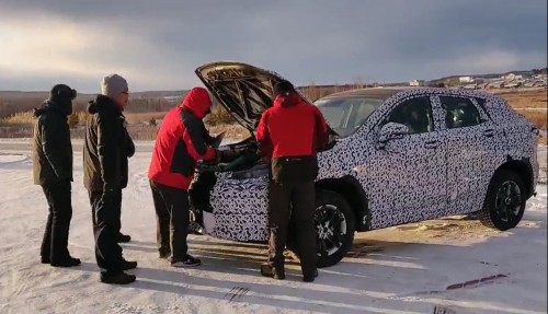 绿驰汽车首款量产SUV高寒试验圆满结束