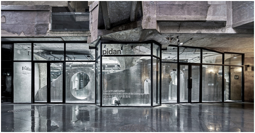 pidan“动物脊背”品牌体验店，最特别的宠物店开业！