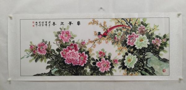 家居装饰挂画之花鸟篇，70余岁高龄画家石开作品精选