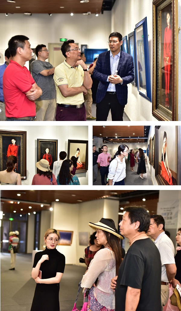 “创新生活·艺术海南”大型艺术展在海口市民游客中心开幕