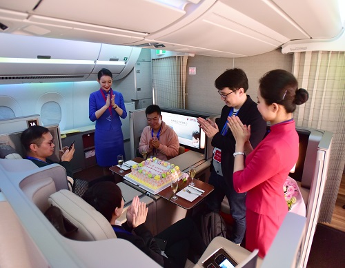 东航上海—罗马航线8周年启用新型A350-900 打造“一带一路”文化交融之旅