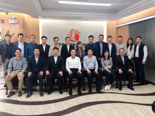 广东省港澳办主任廖京山一行考察调研粤澳青创