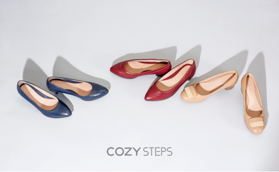 生活想要colorful，鞋子就要COZY STEPS