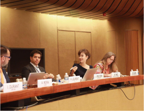 融贯电商姚晓菲出席联合国贸发会部长级圆桌会议