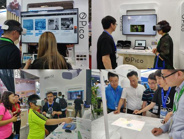 76届中国教育装备展，Pico 展示5G+8K VR直播方案