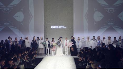 GENIAL·张锦浩中国国际时装周 沈梦辰蒋瑶佳刘萌萌刘丹助力大秀
