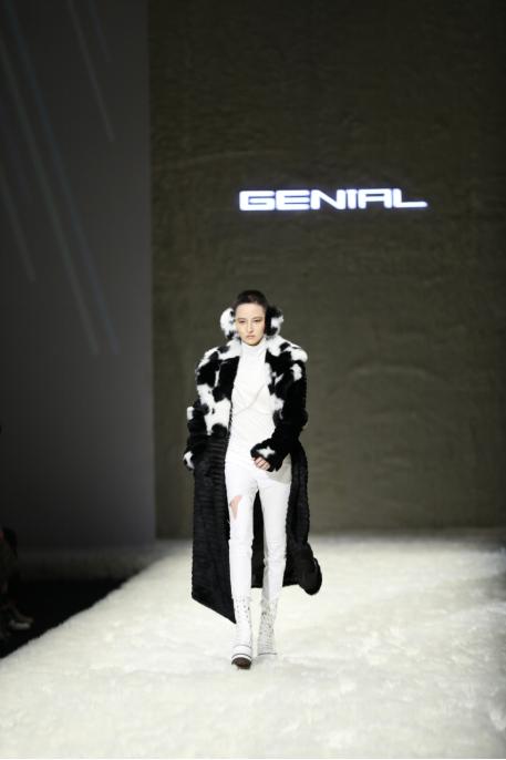 GENIAL·张锦浩中国国际时装周 沈梦辰蒋瑶佳刘萌萌刘丹助力大秀