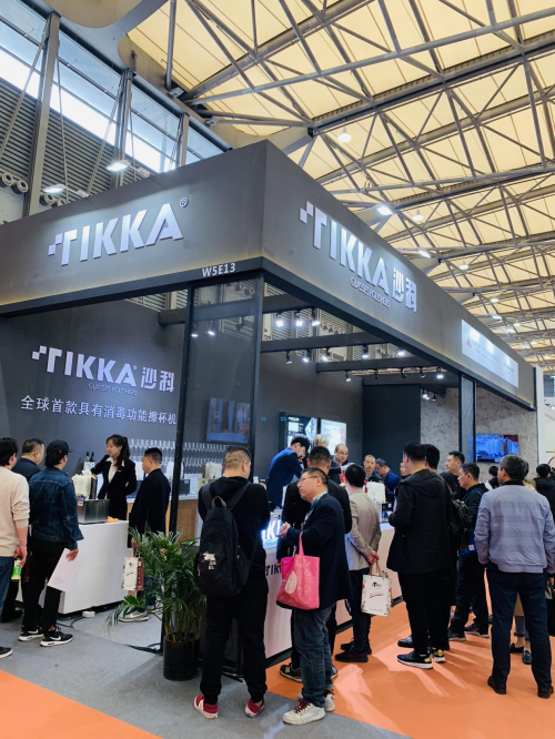 2019上海国际酒店用品博览会TIKKA擦杯机首战告捷